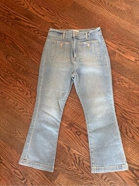 Loft The Kick Crop Jeans 28P